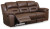 Ashley Stoneland Fossil Reclining Sofa
