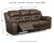 Ashley Stoneland Fossil Reclining Sofa