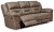Ashley Stoneland Fossil Reclining Sofa
