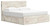 Ashley Lawroy Light Natural King Panel Storage Bed, Dresser, Mirror, Chest and 2 Nightstands