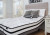 Ashley Chime 10 Inch Hybrid White 10 Inch Queen Mattress and Pillow