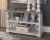 Ashley Havalance Gray White Sofa/Console Table