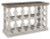 Ashley Havalance Gray White Sofa/Console Table