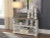 Ashley Havalance Gray White Sofa/Console Table with Shelf