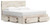 Ashley Lawroy Light Natural King Panel Storage Bed, Dresser, Mirror and Nightstand B100/14/B2310/56S/58/60(2)/31/36/92