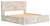 Ashley Lawroy Light Natural King Panel Storage Bed, Dresser, Mirror and Nightstand B100/14/B2310/56S/58/60(2)/31/36/92