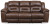 Ashley Stoneland Chocolate Power Reclining Sofa