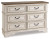 Ashley Realyn Two-tone 7 Drawer Dresser