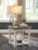 Ashley Havalance Gray White End Table
