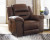 Ashley Stoneland Chocolate Power Recliner