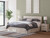 Ashley Lawroy Light Natural King Panel Storage Bed, Dresser and 2 Nightstands