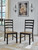 Ashley Wildenauer Brown Black Dining Table and 8 Chairs
