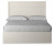 Ashley Stelsie White Queen Panel Bed with Dresser and Nightstand