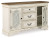 Ashley Realyn Chipped White Dining Server
