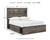 Ashley Drystan Multi Full Bookcase Bed with 4 Storage Drawers with Mirrored Dresser and 2 Nightstands