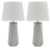 Ashley Chaston Antique White Table Lamp (Set of 2)