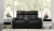 Ashley Boyington Black Power Reclining Loveseat with Console