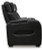 Ashley Boyington Black Power Reclining Loveseat with Console