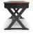 Ashley Wildenauer Brown Black 60" Home Office Desk