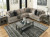 Ashley Bovarian Stone 3-Piece Sectional  Left Arm