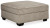 Ashley Bovarian Stone 2-Piece Sectional with Ottoman