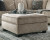 Ashley Bovarian Stone 2-Piece Sectional with Ottoman