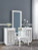 Ashley Chalanna White Vanity with Mirror