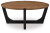 Ashley Hanneforth Brown Black Coffee Table with 1 End Table