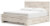 Ashley Lawroy Light Natural King Panel Bed with Storage and Dresser