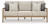 Ashley Hallow Creek Driftwood Outdoor Sofa and Loveseat with Coffee Table