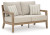 Ashley Hallow Creek Driftwood Outdoor Sofa and Loveseat