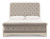 Ashley Realyn Chipped White California King Sleigh Bed