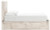 Ashley Lawroy Light Natural Full Panel Storage Bed, Dresser, Mirror and Nightstand