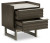 Ashley Arkenton Grayish Brown White Nightstand