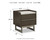 Ashley Arkenton Grayish Brown White Nightstand