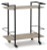 Ashley Waylowe Brown Black Bar Cart