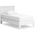 Ashley Hallityn White Twin Panel Platform Bed, Dresser, Chest and Nightstand