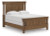 Ashley Chadworth Brown Queen Poster Bed with Dresser and Nightstand