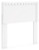 Ashley Hallityn White Twin Panel Headboard, Dresser and Chest