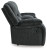 Ashley Draycoll Slate Reclining Loveseat with Console
