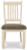 Ashley Bolanburg Antique White Dining Table and 8 Chairs with Storage