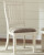 Ashley Bolanburg Antique White Dining Table and 8 Chairs with Storage