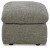 Benchcraft Dramatic Granite Ottoman