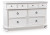 Ashley Chadworth Antique White Dresser