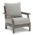 Ashley Visola Gray Outdoor Sofa, Loveseat and 2 Lounge Chairs with Coffee Table and End Table