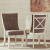 Ashley Bolanburg Antique White Dining Table and 6 Chairs