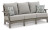 Visola Gray Outdoor Sofa with Coffee Table