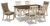 Ashley Bolanburg Two-tone Dining Table and 6 Chairs