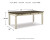 Ashley Bolanburg Two-tone Dining Table and 4 Chairs and Bench