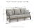 Ashley Visola Gray 6-Piece Outdoor Set with Sofa, 2 Lounge Chairs and Coffee Table Set